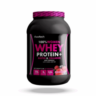 foodtech 100% women whey protein (2lb)