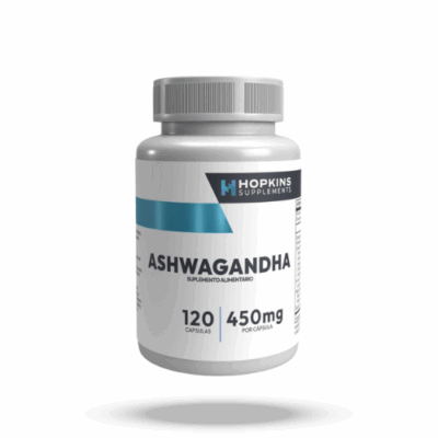 hopkins ashwagandha 450mg (120 cápsulas)