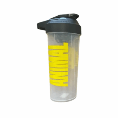 shaker animal transparente 600ml