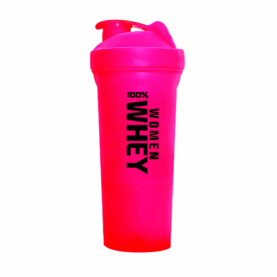 shaker women whey fucsia 350 ml